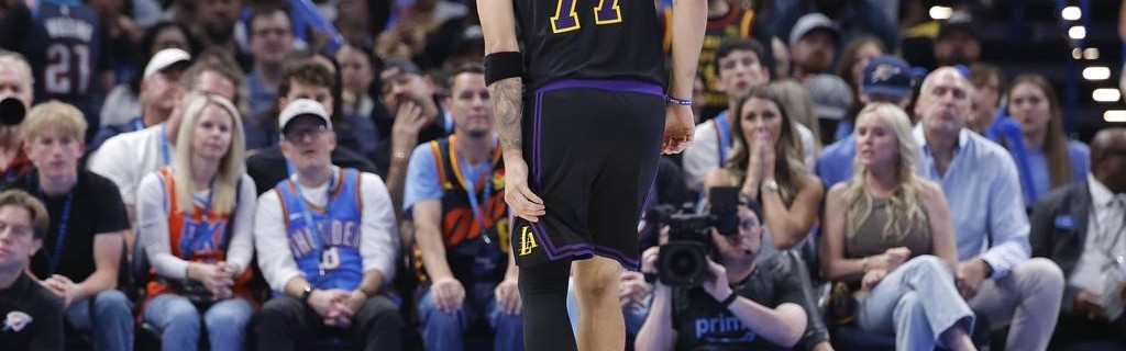 东契奇最少缺阵2周！若赛季报销湖人季后赛前景堪忧