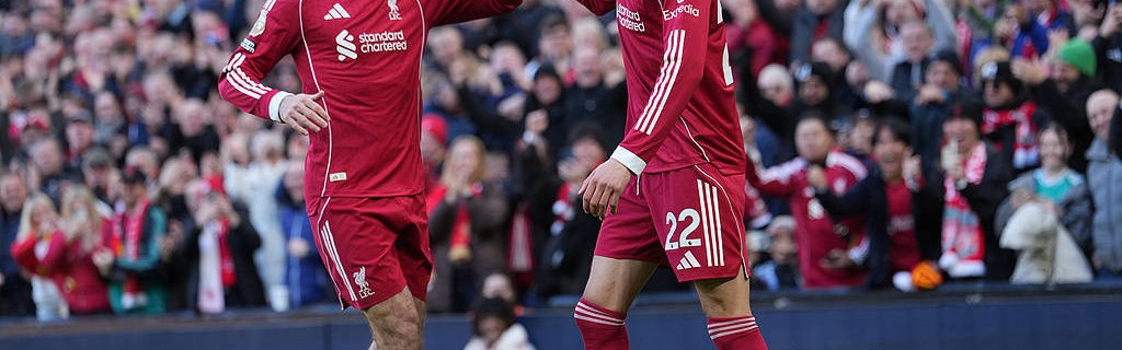 英超-麦卡连场破门埃基蒂克1射2传 利物浦5-2夺三连胜