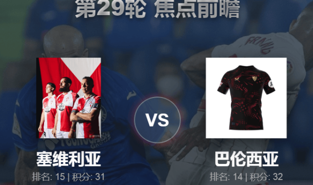 【西甲前瞻】塞维利亚VS巴伦西亚：保级六分战，平局或是最佳选择！