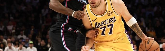 东契奇60分詹姆斯19+15+10 湖人逆转热火